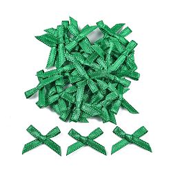 Морско-зеленый Аксессуары из полиэстера, бантом, цвета морской волны, 16x19x3 мм