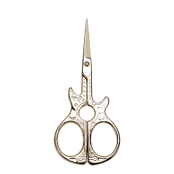 Light Gold Ножницы из нержавеющей стали, ножницы для вышивания, швейные ножницы, золотой свет, 115x50x31 мм