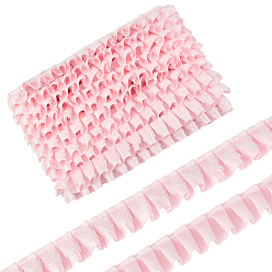 Pink Полиэфирная лента, для аксессуаров для одежды, розовые, 1 дюйм (25 мм), 20ярдов/шт.