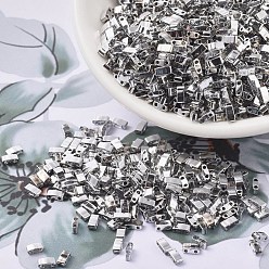 (HTL4575) Кристальный Лабрадор Полный Миюки половина бусины тила, японский бисер, 2 отверстие, (htl 4575) кристалл лабрадор полный, 5x2.3x1.9 мм, Отверстие: 0.8 мм, о 250 шт / бутылка, 10 г / бутылка