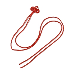 (123L) Белый крем непрозрачный блеск Нейлоновый шнур Lucky Knot, амулет Юки, подвеска, украшения, для узла талисмана удачи, огнеупорный кирпич, 392~400 мм