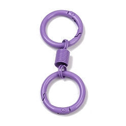 Темная Орхидея Застежки из сплава с пружинным затвором, с весенними находками, темные орхидеи, 76.5 мм