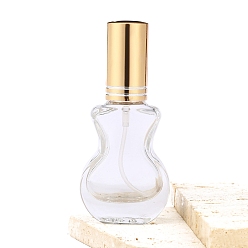 Светло-хаки 10мл стеклянные флаконы-спрей для гитары, распылитель мелкого тумана, многоразовая бутылка, светлый хаки, 3.8x1.8x8 см, емкость: 10 мл (0.34 жидких унций)