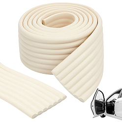 Limón Chiffon Tira anticolisión de espuma NBR, Para muebles contra esquinas, con cinta adhesiva de doble cara, gasa de limón, 2000x80x9 mm