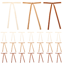 (52) Непрозрачная лаванда 30шт. 3 цвета бархатный бант, с проволочными стяжками, для поделок подарочная упаковка свадебные конфеты украшение партии, разноцветные, 170~185x130~133x6 мм, 10 шт / цвет