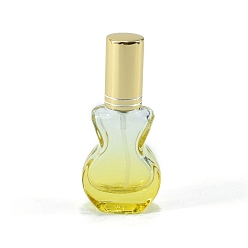 Gelb Glassprühflasche, für ätherische Öle, Parfüm, Gelb, 3.6x8.1 cm, Kapazität: 10 ml (0.34 fl. oz)