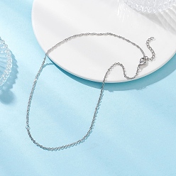 Нержавеющая Сталь Цвет 2мм 304 цепочка из нержавеющей стали сингапурские цепочки для женщин, не тускнеет, цвет нержавеющей стали, 15.79 дюйм (40.1 см)