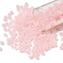 (145) Ceylon Innocent Pink Тохо 6/0 круглые бусины, японский бисер, (145) цейлонский невинный розовый, 4 мм, отверстие : 1.5 мм, Около 168 шт / 10 г