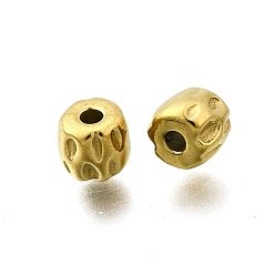 Column 304 из нержавеющей стали бусы, золотые, колонка, 5.5x5.5x5.5 мм, отверстие : 1.8 мм