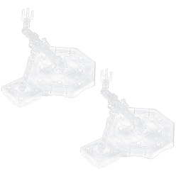 Clear Plastic Model Toy Assembled Holder, Clear, Package: 25.5x21cm
