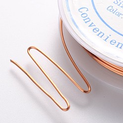 Raw Copper Jewelry Wire, Nickel Free, Raw, 20 Gauge, 0.8mm, about 2.8m/roll