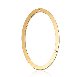 Letter O 201 соединительные звенья нержавеющие, буквы, золотые, letter.o, 37x22.5x1 мм, отверстие : 1 мм