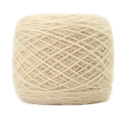 Бледно-Золотистый Пряжа мохер, для ткачества, вязание крючком, бледно золотарник, 1.5~2 мм, около 150г/моток