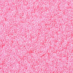 (RR544) Dark Cotton Candy Pink Ceylon Миюки круглые бусины рокайль, японский бисер, 11/0, (rr 544) темная сахарная вата розовый цейлон, 11/0, 2x1.3 мм, отверстие : 0.8 мм, Около 1111 шт / 10 г