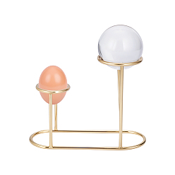 Золотой Держатели хрустальных шаров из сплава, золотые, 16.1x6.05x12.05 см