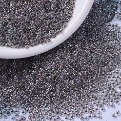 (RR3202) Хрустальный с Магической Медный Красной Подкладкой Миюки круглые бусины рокайль, японский бисер, 11/0, (rr 3202) волшебный медно-красный кристалл с подкладкой, 2x1.3 мм, Отверстие : 0.8 мм , около 5500 шт / 50 г