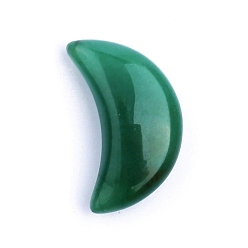 Зеленый Авантюрин Натуральные зеленые фигурки луны из авантюрина для украшения рабочего стола домашнего офиса, 32x20x10 мм