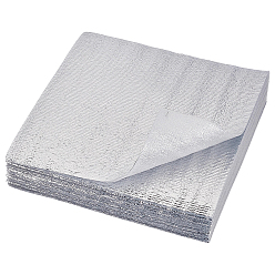 Cuadrado Rollo de algodón aislante térmico de espuma EPE, plaza, 284x282x2 mm