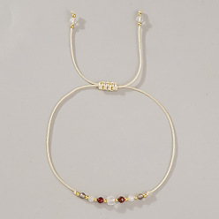 Козерог Созвездие натуральные драгоценные камни круглые бусины плетеные браслеты из бисера для женщин, Козерог, внутренний диаметр: 11 дюйм (28 см)