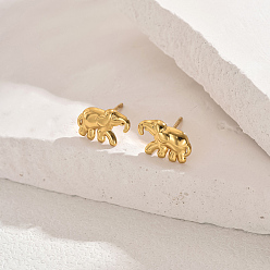 Eggplant Латунь серьги, реальный 18 k позолоченный, баклажан, 8x13 мм