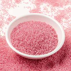(RR1109) Inside Dyed Rose Pink MIYUKI Round Rocailles Beads, Japanese Seed Beads, 15/0, (RR1109) Inside Dyed Rose Pink, 1.5mm, Hole: 0.7mm, about 250000pcs/pound