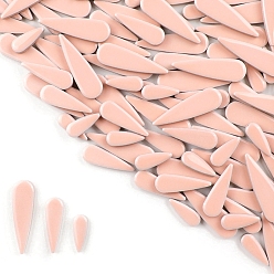 Pink 3 стили фарфоровая мозаичная плитка в форме капли, для поделок из мозаики своими руками, рамки для картин и многое другое, розовые, 21~40x8~12x4 мм, около 100 г / набор