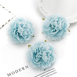 Светло-Голубой Искусственные гвоздики на день матери, для свадебного прохода центральные столовые конфетти вечерние сувениры украшения дома, Небесно-голубой, 80 мм