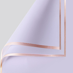 Лиловый Пномпень желейная пленка матовая пластиковая бумага оберточная бумага для цветов, полупрозрачная водостойкая бумага для цветочных букетов, diy crafts, сирень, 580x580 мм