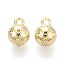 Золотой Фурнитура из стразов и сплава , мяч, золотые, 16.5x12 мм, отверстие : 2.5 мм, пригодный для стразов 1.6 мм