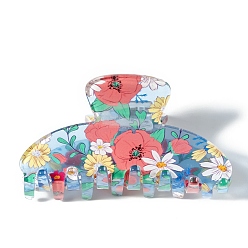 Помидор Заколки для волос из пвх, помидор, 80x39x38 мм