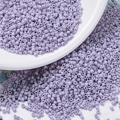 (DB0356) Matte Opaque Light Mauve MIYUKI Delica Beads, Cylinder, Japanese Seed Beads, 11/0, (DB0356) Matte Opaque Light Mauve, 1.3x1.6mm, Hole: 0.8mm, about 100000pcs/500g