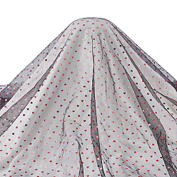 Черный Полиэфирная ткань, аксессуары, Сердце Pattern, чёрные, 3000x1500x0.2 мм