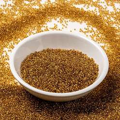 (RR377) Sparkling Topaz Lined Light Topaz AB MIYUKI Round Rocailles Beads, Japanese Seed Beads, 15/0, (RR377) Sparkling Topaz Lined Light Topaz AB, 15/0, 1.5mm, Hole: 0.7mm, about 250000pcs/pound