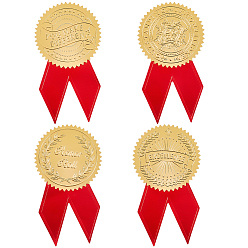 (52) Непрозрачная лаванда Водостойкие ПВХ односторонние наклейки, с пластиковой самоклеящейся наклейкой с тиснением из золотой фольги, для поделок и скрапбукинга своими руками, разноцветные, 5~22x5~11.5 см