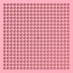 Pink Силиконовые восьмиугольные формы для расплава воска, для изготовления поделок из сургучной печати своими руками, квадратный, розовые, 223x223x6.8 мм