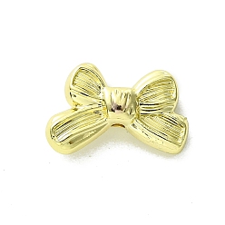 Golden Alloy Beads, Bowknot, Golden, 10.5x16x5mm, Hole: 1.6mm