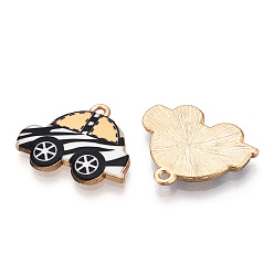 Белый Навахо Печатные подвески сплава, автомобильные прелести, навахо белый, 18.5x22.5x1.5 мм, отверстие : 1.5 мм