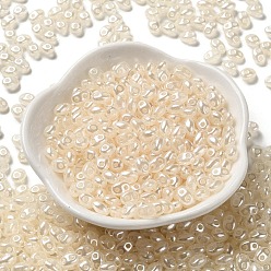 Bisque Opaque ABS Beads, Oval, Bisque, 6x4.5x3.3mm, Hole: 1.2mm, about 14516pcs/500g