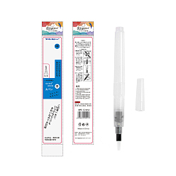 Белый Ручки для рисования водой, малярные кисти, для водорастворимого цветного карандаша, белые, кончики кистей среднего размера, 155 мм