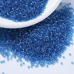 (DB1895) Прозрачный Блеск Капри Бусины miyuki delica, цилиндр, японский бисер, 11/0, (дБ 1895) прозрачный капри блеск, 1.3x1.6 мм, отверстия: 0.8 мм, около 10000 шт / мешок, 50 г / мешок