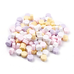 (52) Непрозрачная лаванда Частицы сургуча, для ретро печать печать, восьмиугольник, разноцветные, 0.85x0.85x0.5 см