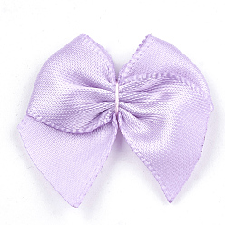 Лиловый Аксессуары костюма из ткани, бантом и бигуди, сирень, 25~35x30~35x2~3 мм