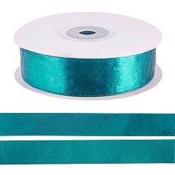 чирок 1 рулон полиэстеровой ленты из искусственной кожи, для аксессуара одежды, зелено-синие, 1 дюйм (25 мм), около 20.00 ярдов (18.29 м) / комплект