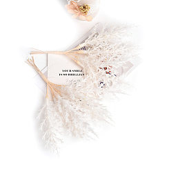 Белый Искусственные замороженные ветки из пластика и железа, для свадьбы, внутреннего, наружного, домашнего, садового, крыльца, оконного, растительного украшения, белые, 190 мм, 6 шт / комплект