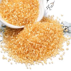 Оранжевый Имитация кошачьего глаза стеклянные бусины, окрашенные, цилиндр, оранжевые, 1.6x1.3 мм, отверстие : 0.8 мм, Около 60000 шт / фунт