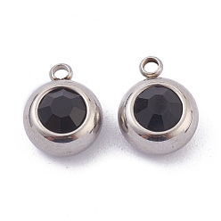 Реактивный Самолет 201 из нержавеющей стали амулеты горный хрусталь, очарование камня, плоско-круглые, цвет нержавеющей стали, струя, 13x10x6 мм, отверстие : 1.8 мм