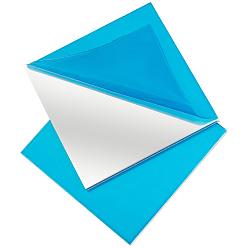 Серебро Алюминиевый лист, для лазерной резки, точность обработки, изготовление пресс-форм, прямоугольные, серебряные, 10x10x0.5 см, о 2 шт / комплект