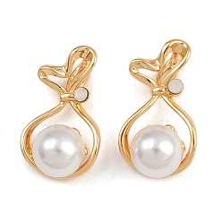 Кристалл Латунные подвески, лотерейный мешок прелести, с искусственным жемчугом и стразами, без никеля , реальный 18 k позолоченный, кристалл, 18x10.5x10 мм, отверстие : 2 мм