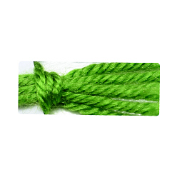 Зеленый лайм Мягкие детские нити, с кашемиром, акриловые волокна и сковороду, зеленый лайм, 2 мм, о 50 г / рулон, 6 рулонов / коробке