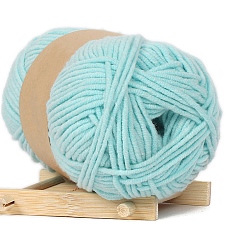 Pale Turquoise Cotton Cord, Twisted Cotton Rope, For DIY Crafts Handmade Project, Pale Turquoise, 2.5mm